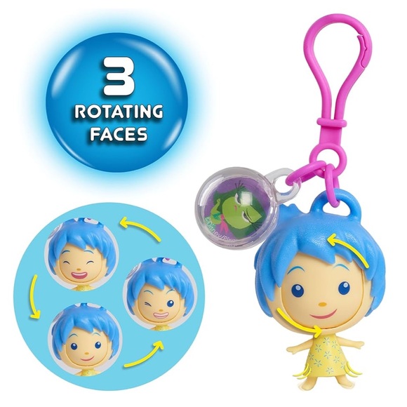 Disney and Pixar Inside Out 2 Express Yourself Figure - Joy - Picture 3 of 3